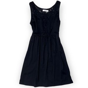 Black Dress with Lace size Small